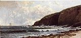 Alfred Thompson Bricher Canvas Paintings - Coastal Scene 1